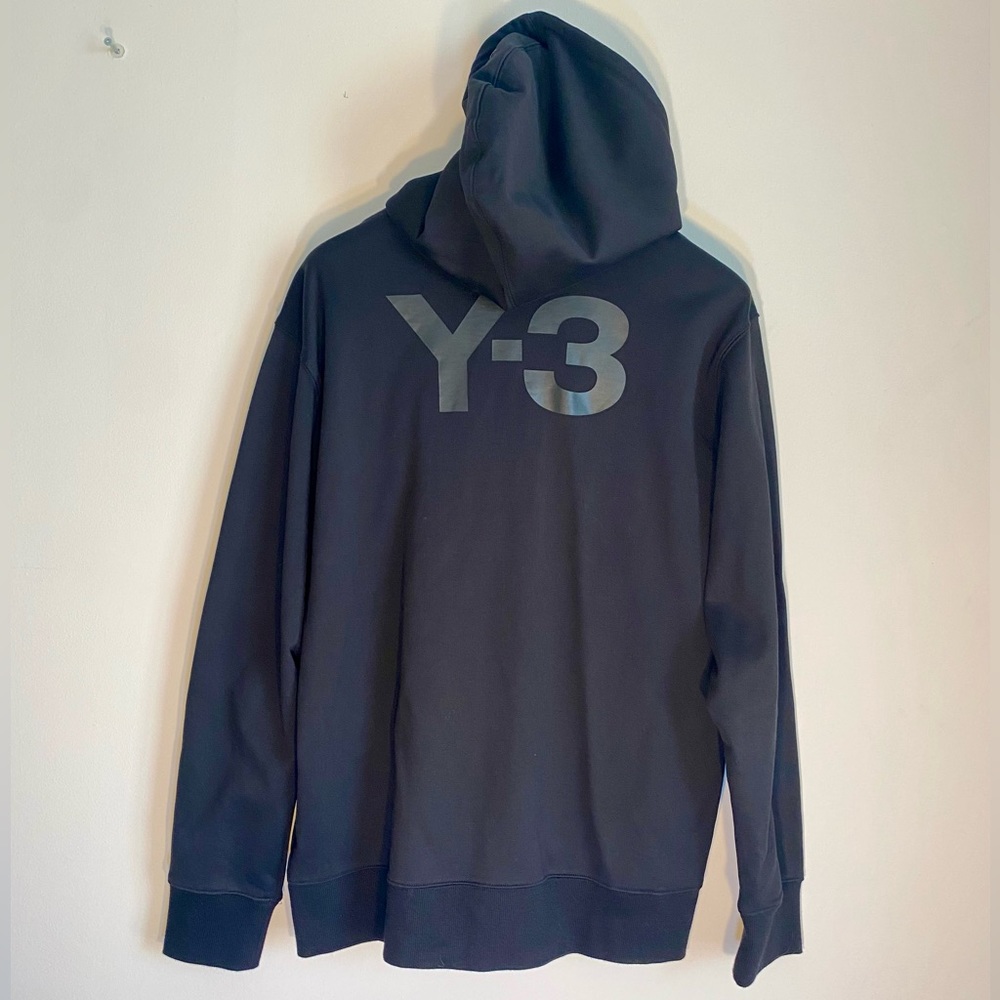 Y-3 Black Zip Hoodie